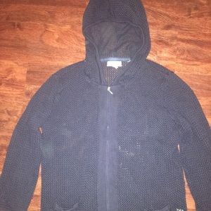 Cute Knitted Hoodie With Pockets